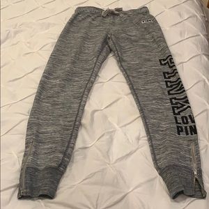 Victoria Secret PINK Comfy Gray Skinny Jogger XS